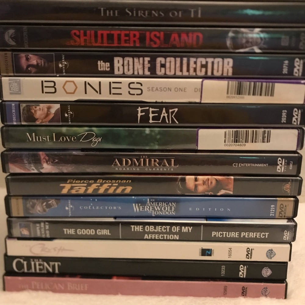 DVD movies lot
